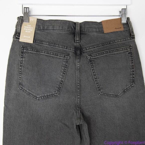 NEW Madewell Perfect Vintage Jean in Cosner Wash: Knee-Rip Edition, 27 - Picture 7 of 16